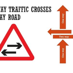 Two Way Traffic Crosses A One Way Road: A Safety Guide
